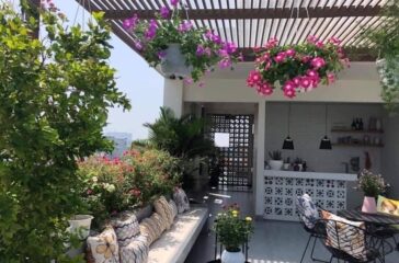 Terrace garden decoration ideas
